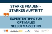 Starke Frauen – Starker Auftritt: Expertentipps für optimales Selbstmarketing: Warming Up KARRIEREMESSE