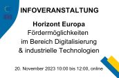 Infoveranstaltung Horizont Europa