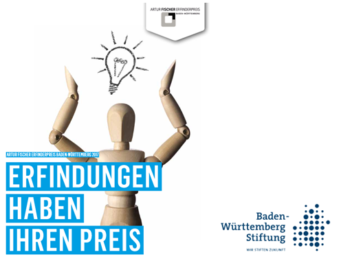 Artur Fischer Erfinderpreis Baden-Württemberg 2021